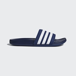 Adidas Adilette Cloudfoam Plus Stripes Férfi Akciós Cipők - Kék [D29764]